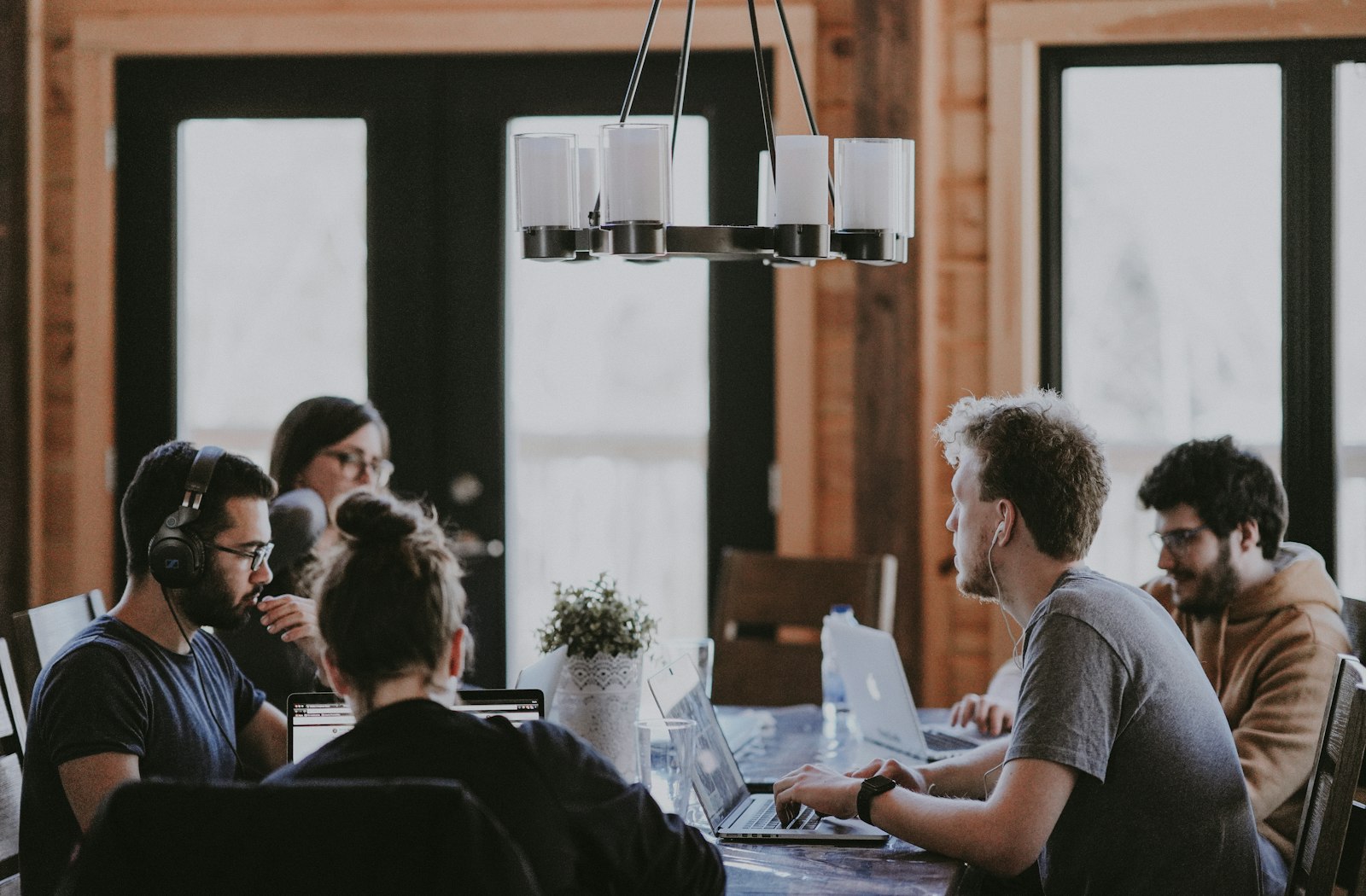 Home office and coworking space